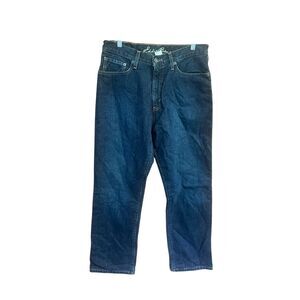 Eddie Bauer Men’s Flannel Lined Jeans Relaxed Fit Sz 30/30 NWOT